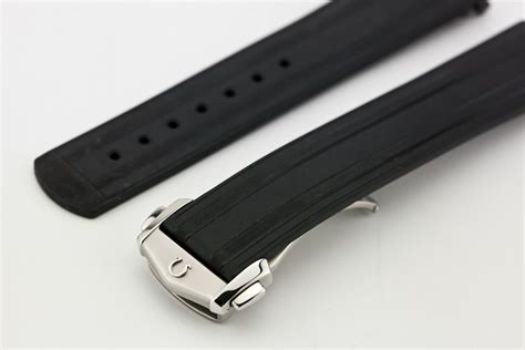 genuine Omega Seamaster rubber strap